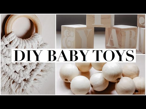 DIY Baby Toys || Natural & Non-Toxic