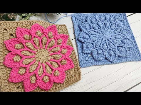 Королевский мотив крючком ✨ Crochet motif ✨