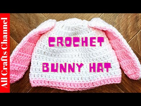 How to crochet bunny hat - Easy Bunny Hat