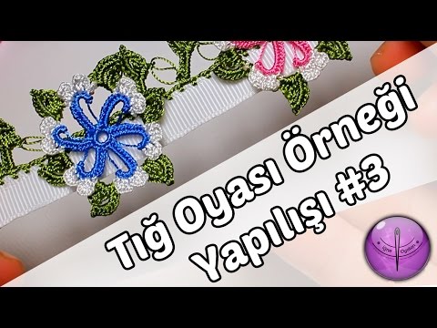 Tığ Oyası Örneği Yapılışı #3 HD Kalite