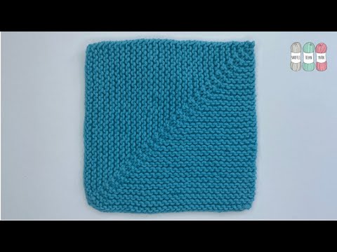 How to Knit a Mitred Square | Hand Knitting Tutorial