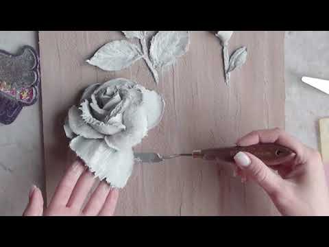 Sculptural painting, how to make..