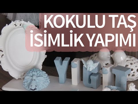 Kokulu Taş İsimlik Yapımı