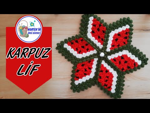 Çeyizlik Bir Model🍉 Karpuz Lif Modeli Yapımı T@Sevilayın Renkli Dünyası|lif modelleri ve yapılışları