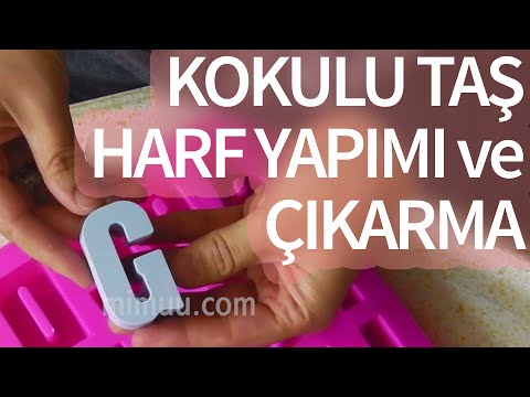 Kokulu Taş Harf Yapımı