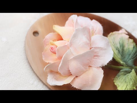 스컬프쳐페인팅 튜토리얼 물방울형 나이프로 장미 만들기 Sculpture Painting Tutorial Making Rose with waterdrop dot shape Knife