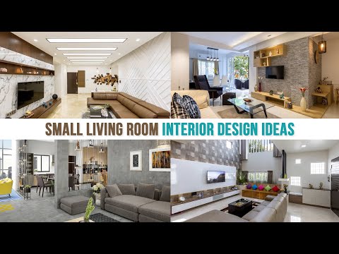 Small Living Room Interior Design Trends and Ideas for 2022 #LivingRoomDesign