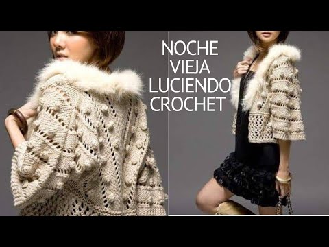 como tejer a crochet cardigan elegante (subtitles)