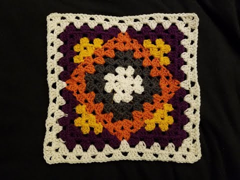 Kaleidoscope Granny Blanket Crochet Along (pt 1)