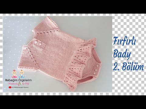 #elifpirenvise Fırfırlı Bady 2. Bölüm Prenses Bebek Tulumu