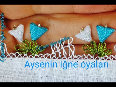 287.model Cok guzel Nuska iğne oyası modeli anlatımlı yapılışıDIY