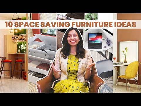 10 SPACE SAVING Furniture Ideas for Small Apartments | Smart Furniture Ideas for Small Spaces