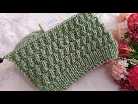 ✅️🍀Çok Kolay İki Şiş Anne Yeleği Örgü Modeli ✅️🍀Crochet ✅️🍀Knitting Pattern