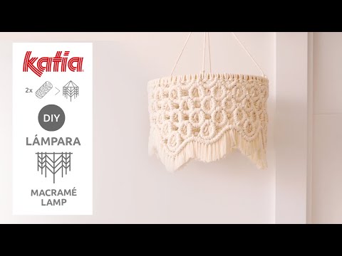 Curso Online Gratis de Macramé 🙌🏾 Cómo Hacer una Lámpara con Nudo Pompa