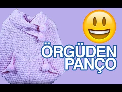 Örgüden Kız Pançosu Nasıl Yapılır? Detaylı Anlatım - Örgü Modelleri