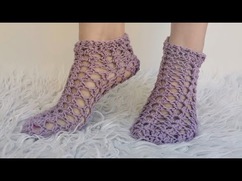 CALCETINES FÁCILES A CROCHET!!