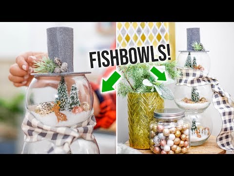 DIY Snow Globe Snowman - HGTV Handmade