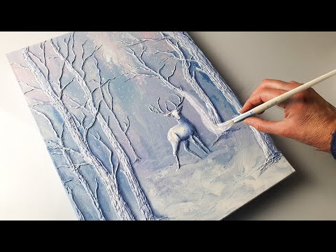 PAINTING with a Glue Gun! Elegant + Easy Art. Take your Creativity to the NEXT LEVEL | AB Creative