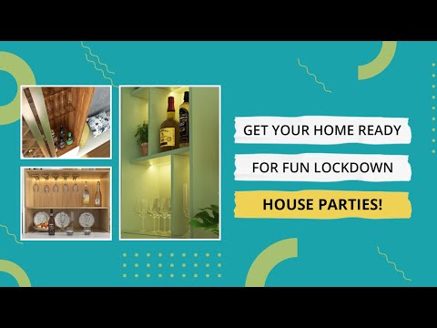 Get Your Home Ready For Fun & Safe House Parties | Home Bar Designs | Dining Room Designs