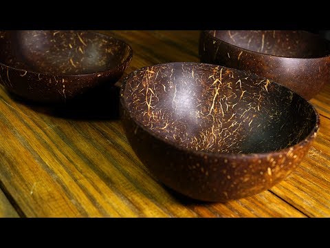 How To Make Coconut Bowl