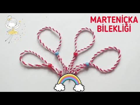 Süper Kolay Dilek Bilekliği Yapımı - Marteniçka Bilekliği 🥰