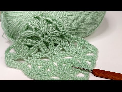 Very elegant crochet pattern! Crochet for beginners.