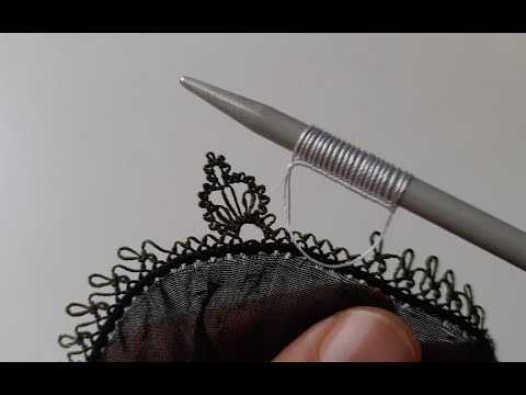 İğne Oyası Modeli(Needle Lace)Flower Desing