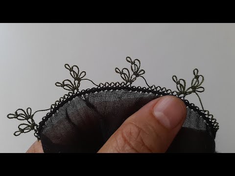 İğne Oyası Modeli(Needle Lace)Flower Desing