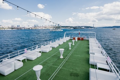 bruiloft op een boot