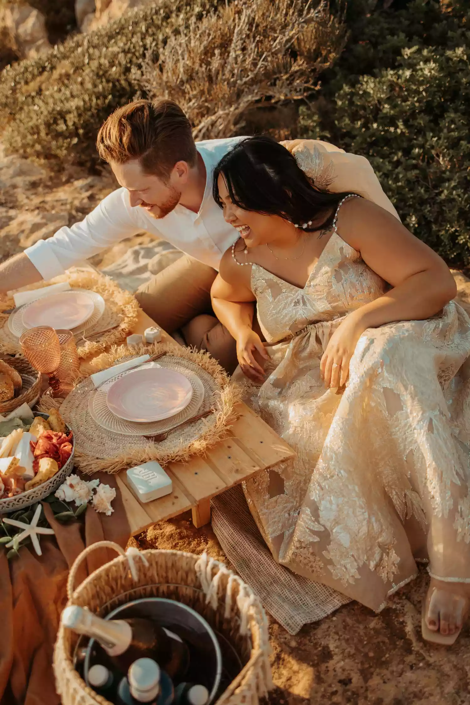 Couple Enjoying Picnic