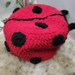 Amigurumi Uğur Böceği Yastık Yapılışı 7