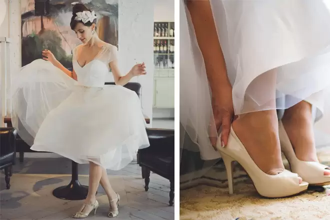 Выбор свадебной обуви