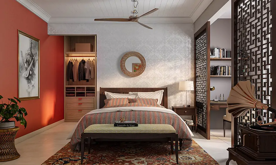 Brown contrast color with orange which are a natural pair with sofas and pillow covers