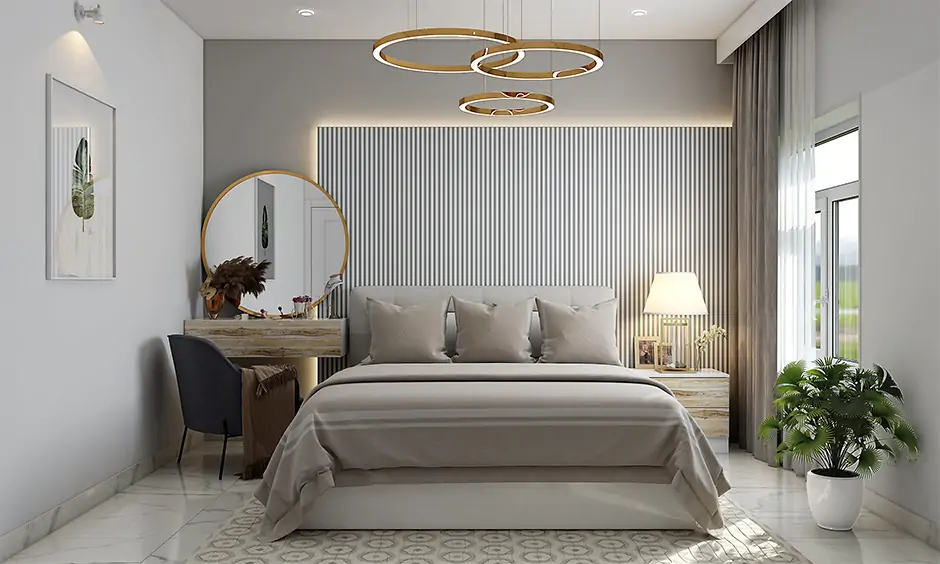 Contemporary interior design for the bedroom