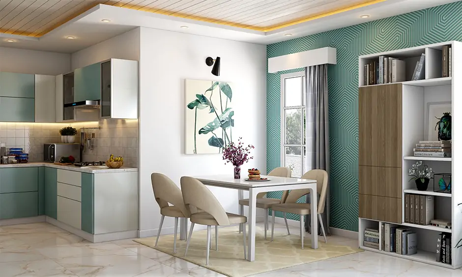 Contemporary interior design for the dining room