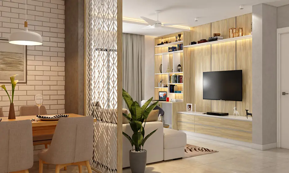 Interior design trends of creating partition in Navi Mumbai