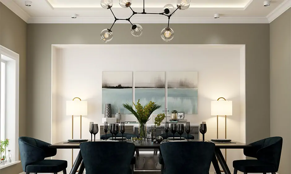 Modern dining room chandelier for a contemporary look to redefine your dining space