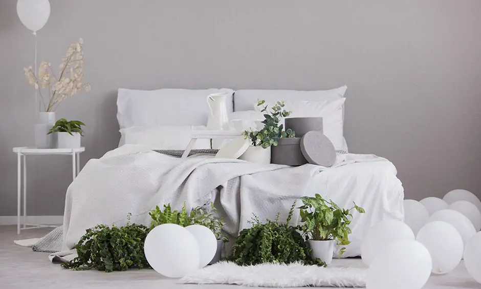 Mothers day room decoration in white and grey brings out an elegant look to your home on this mothers day decor