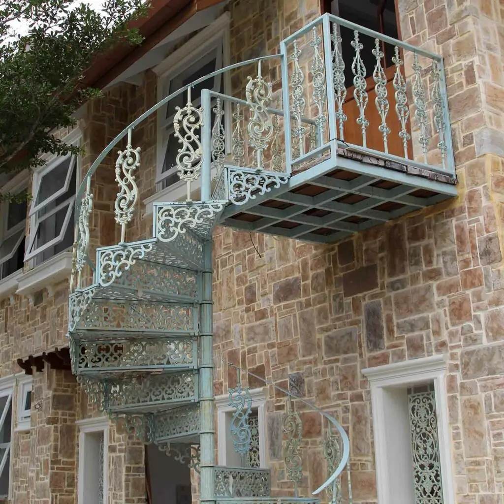 Outside spiral staircase design add to the beauty of your home small spaces