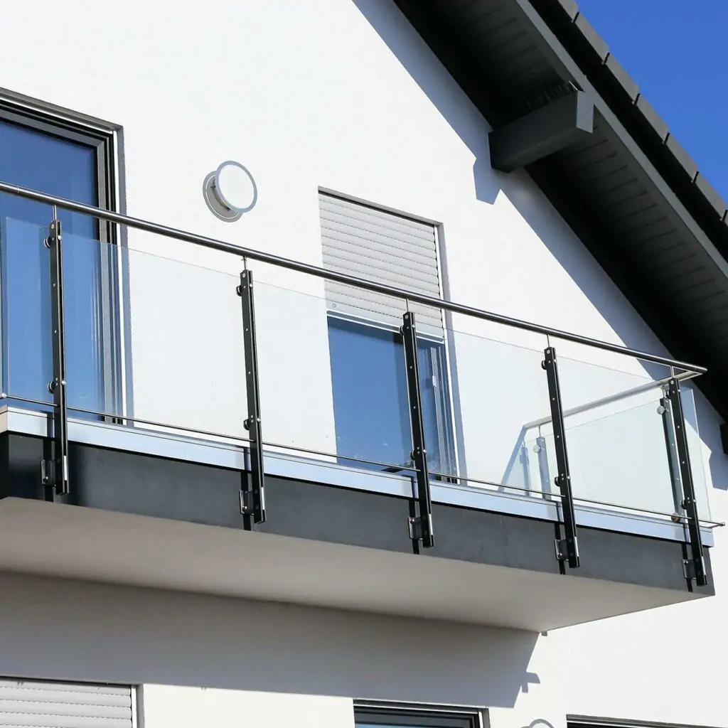 Stainless steel designs for balcony this material lends a smooth finish with its metallic glow