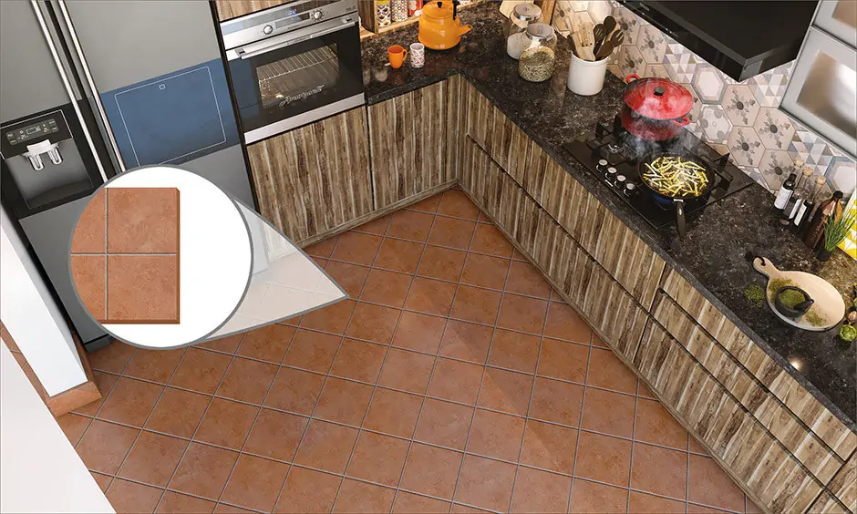 Terracotta floor and wall tile designs which exude rustic charm