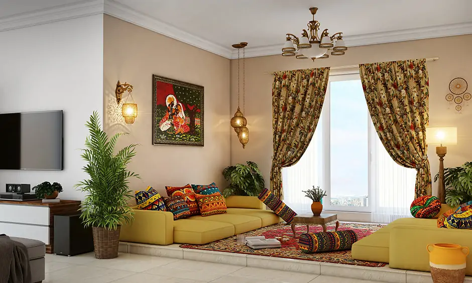 Traditional living room seating which complements existing interiors
