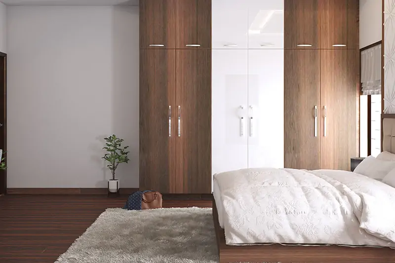Wooden wardrobe price that lets you decide your wardrobes personality with wooden wardrobe online India