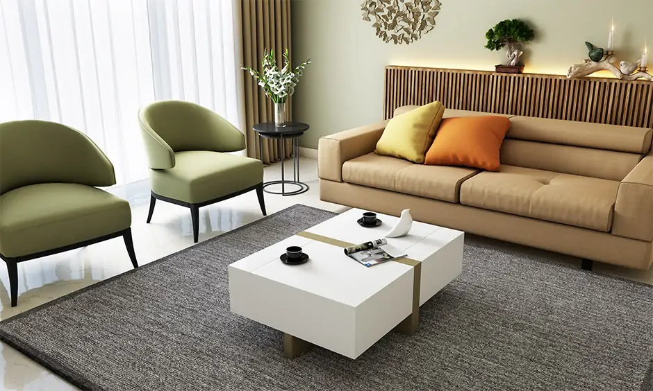 Enjoy with this double lift top coffee table with twice the space and twice the happiness