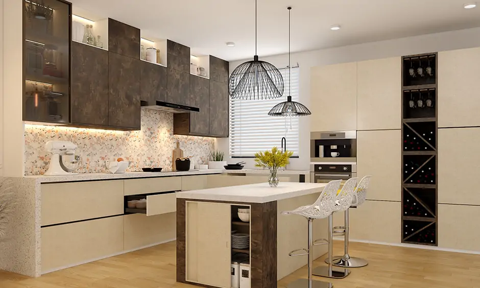 Low ceiling kitchen lighting which add extra jazz to your cooking haven