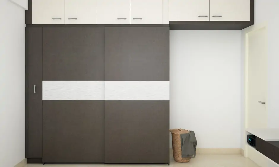 Modern minimalistic closet in an innovative design to keep your stuff clutter-free