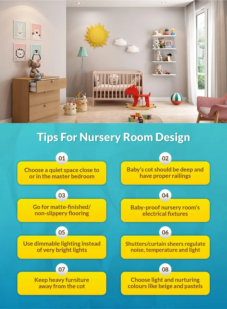 Tips for nursery room design