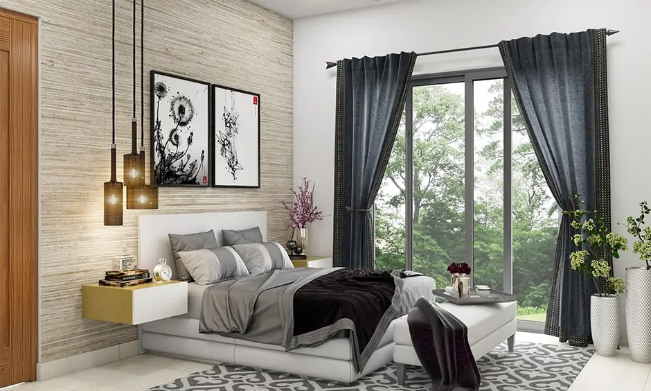 White and black curtains go well curtains for white walls look elegant look absolutely elegant in an all-white room