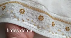 İğne Oyası Pike, Havlu, Bohça Örneği Yapılışı