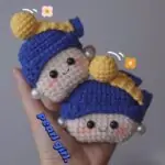 Amigurumi Airpods Kılıfı Nasıl Örülür? 46